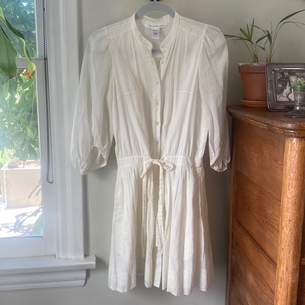 Diane von Furstenburg vintage cotton dress.